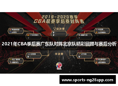 2021年CBA季后赛广东队对阵北京队精彩回顾与赛后分析